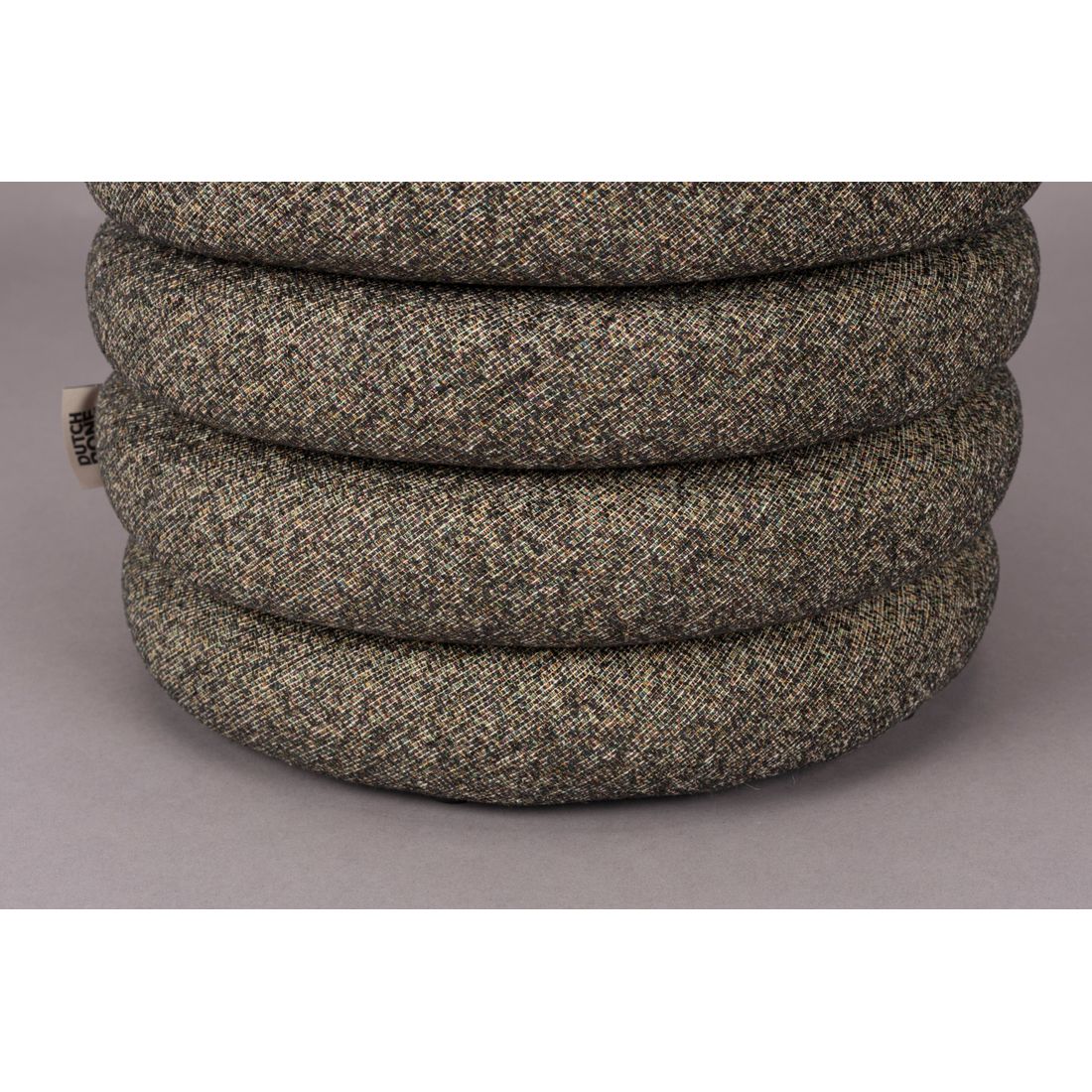 Dutchbone Poef Fern Zwart