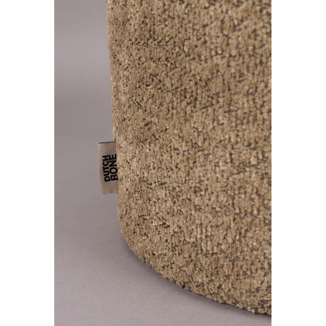 Dutchbone Poef Sen Bruin Oranje