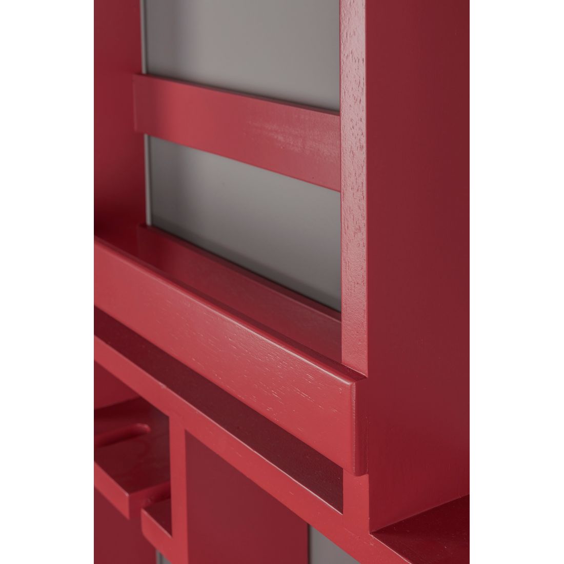 Dutchbone Wijnkast Myron Rood