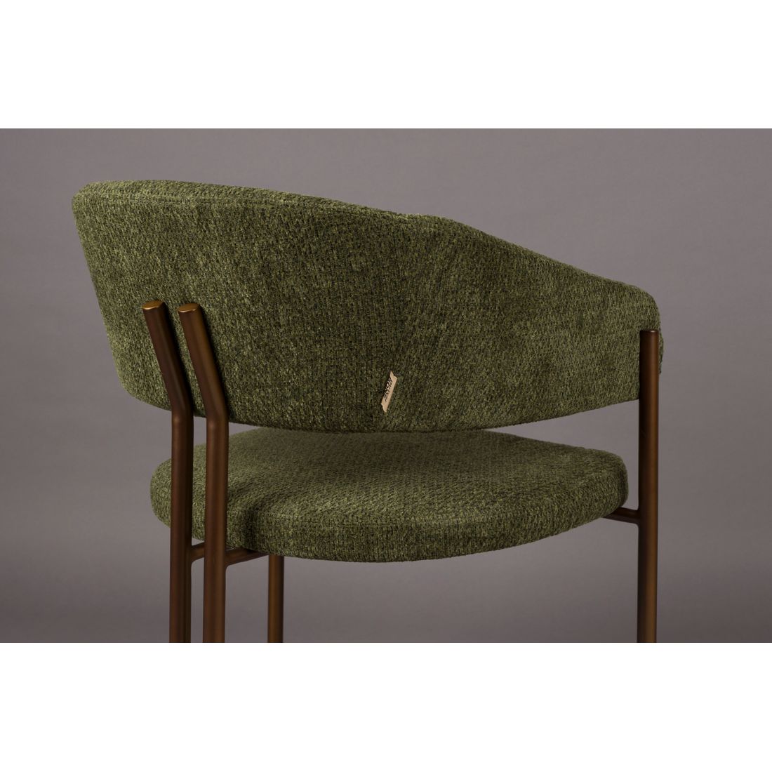 Dutchbone Eetkamerstoel Naida Groen