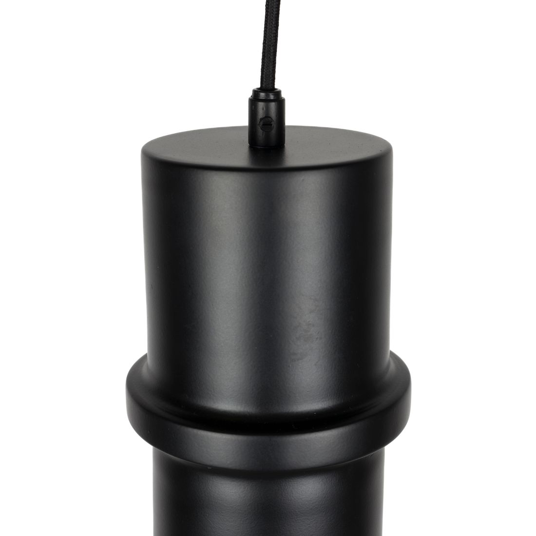 White Label Living Hanglamp Duct Zwart S