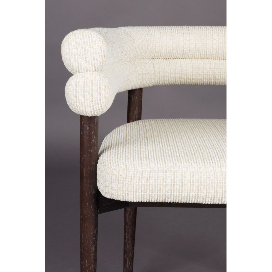 Dutchbone Eetkamerstoel Sela Off Wit