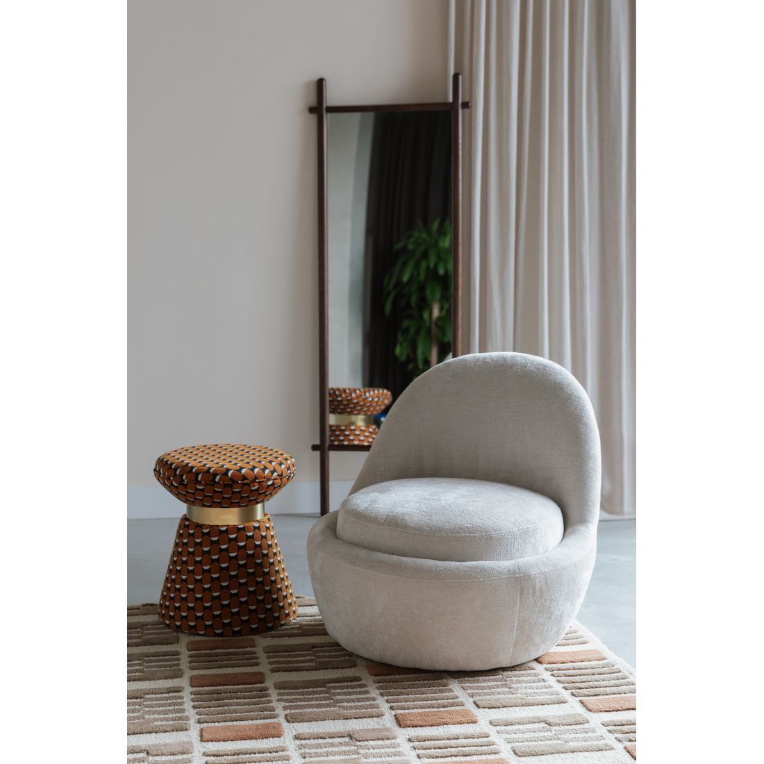 White Label Living Poef Pin