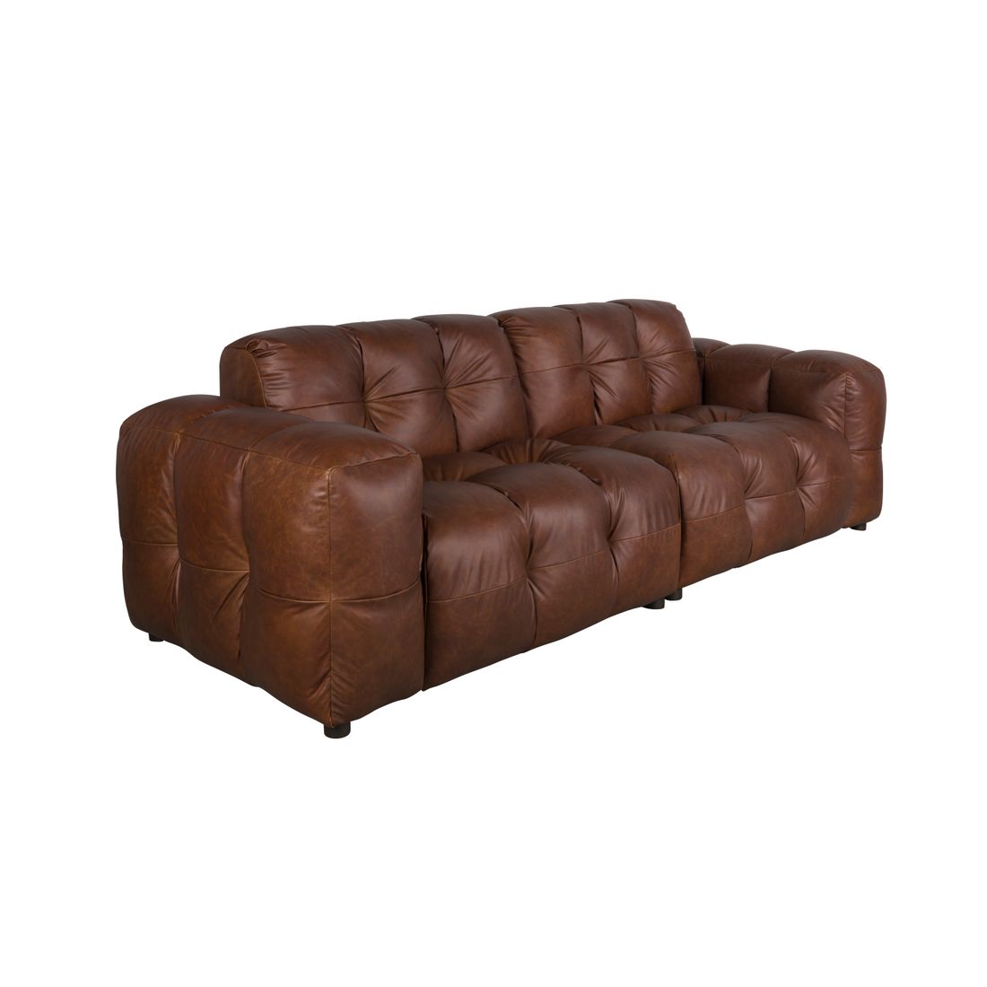 Dutchbone 3-zits bank Hackman Bruin