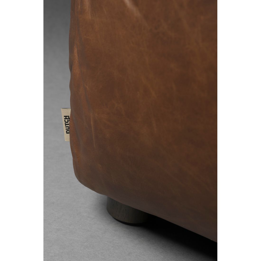 Dutchbone 3-zits bank Hackman Bruin