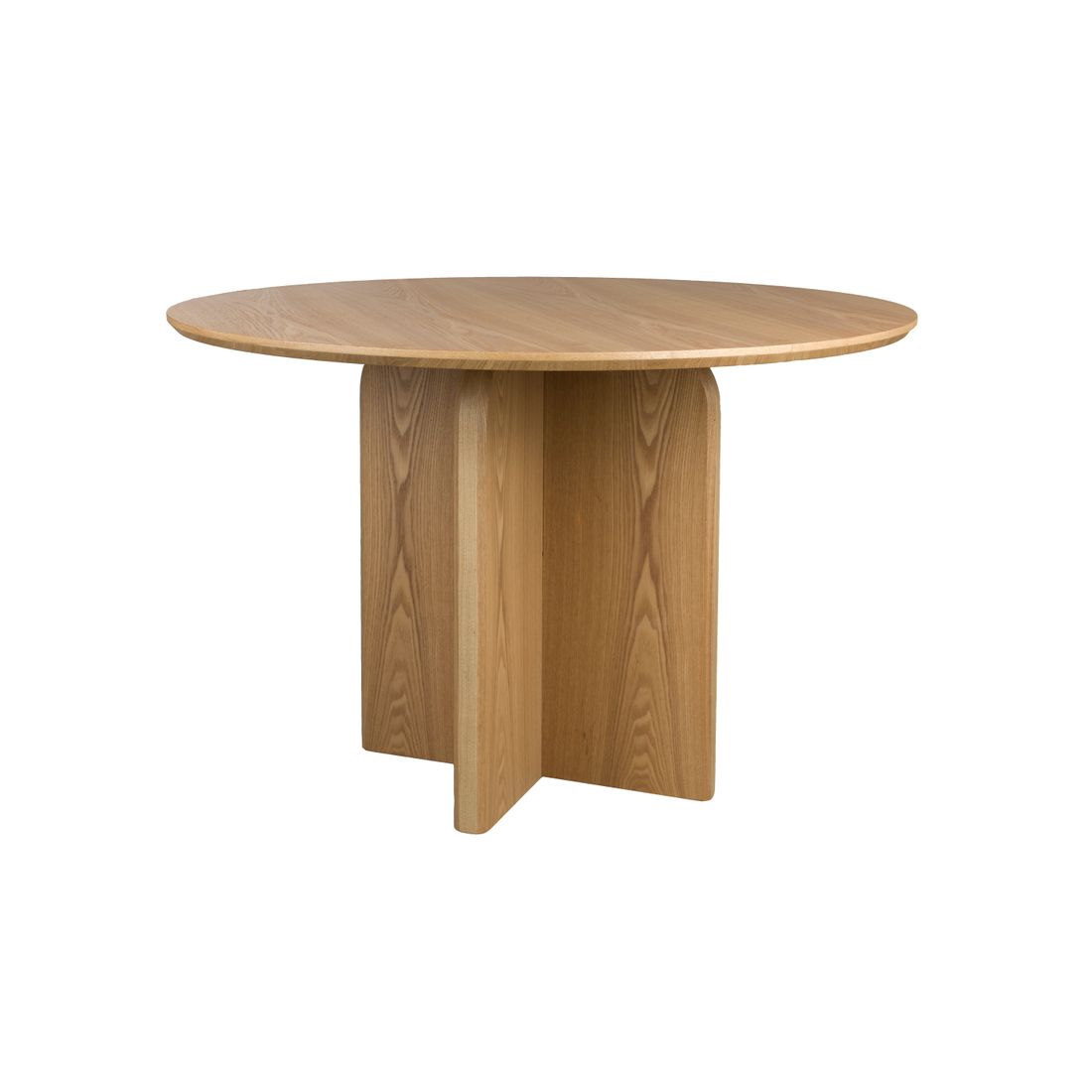White Label Living Eettafel Laurent Rond 120cm Naturel