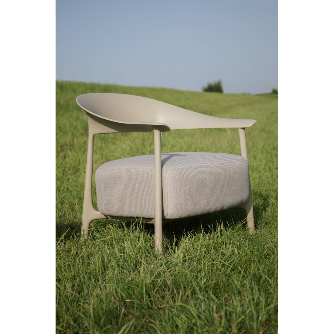 White Label Living Fauteuil Buiten Vita Beige