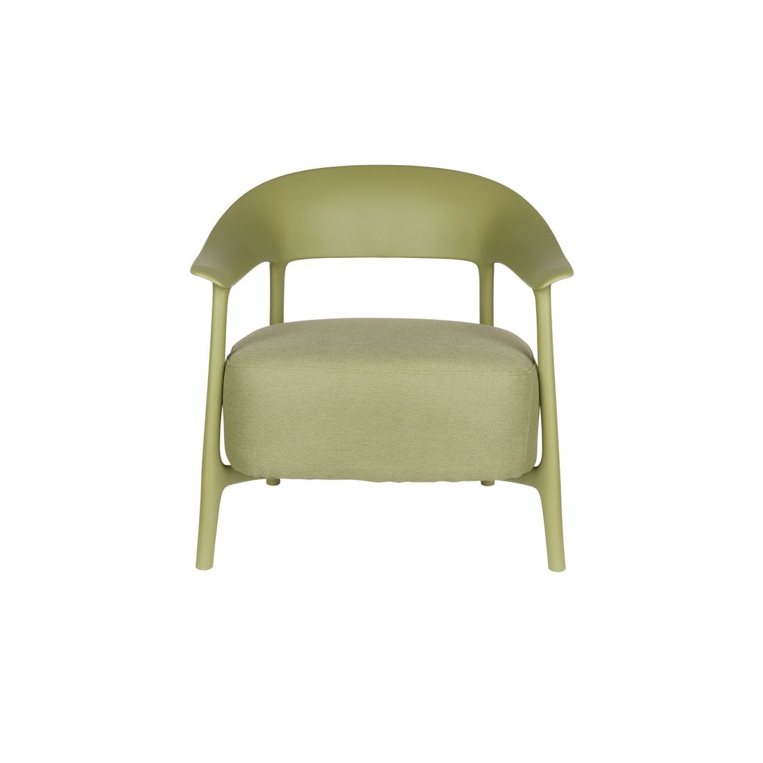 White Label Living Fauteuil Buiten Vita Groen