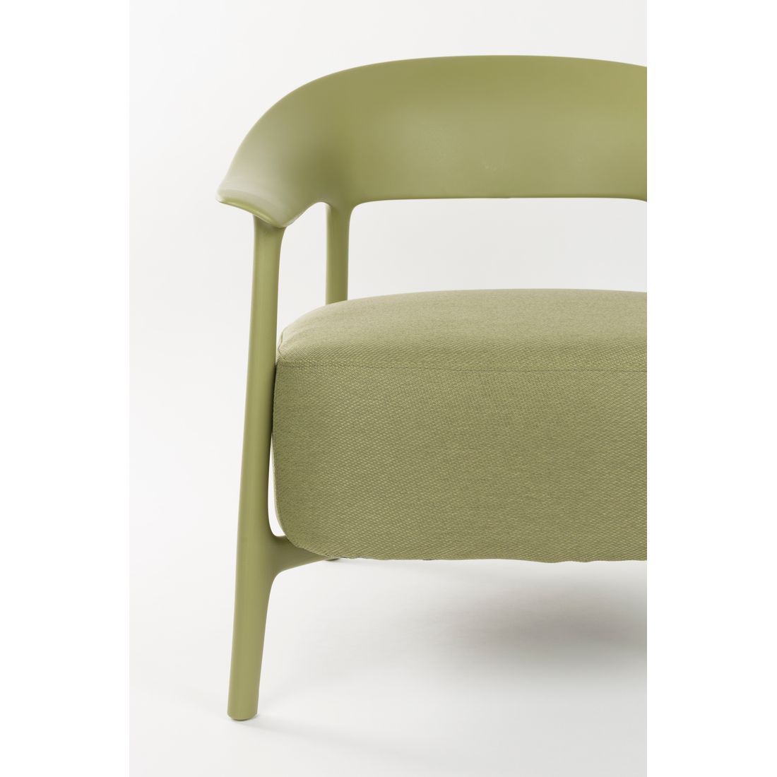 White Label Living Fauteuil Buiten Vita Groen