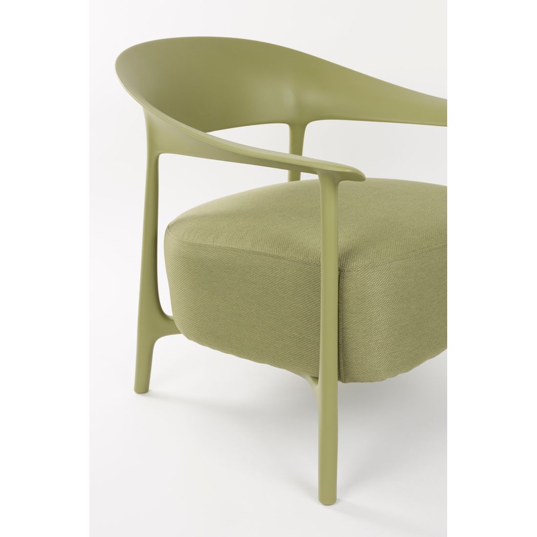 White Label Living Fauteuil Buiten Vita Groen