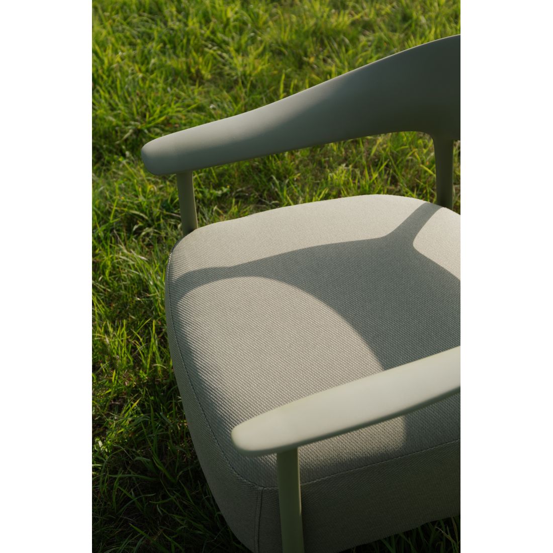 White Label Living Fauteuil Buiten Vita Groen