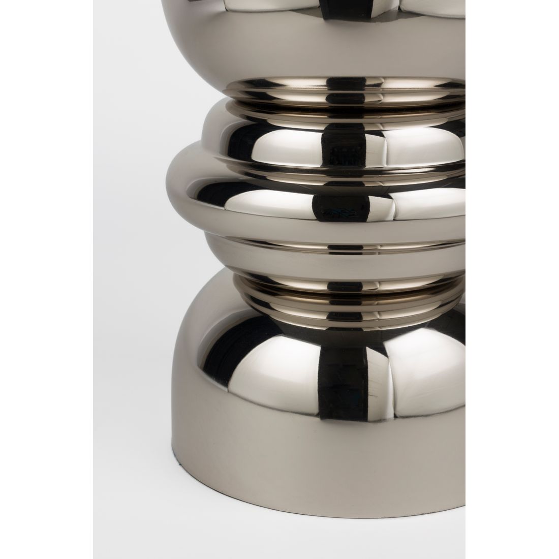 White Label Living Bijzettafel Kinga Zilver