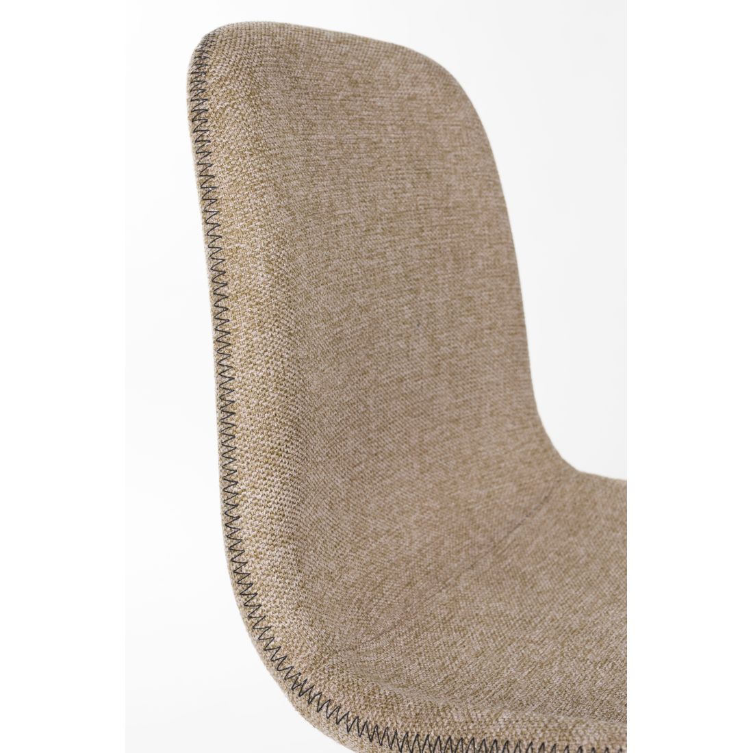 White Label Living Eetkamerstoel Lester Bruin