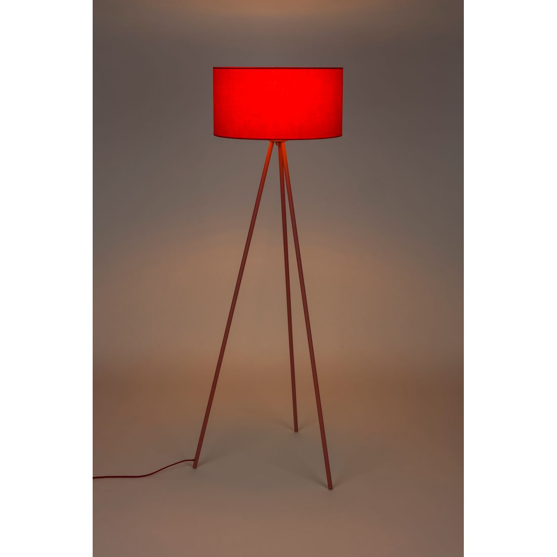 White Label Living Vloerlamp Susie Rood