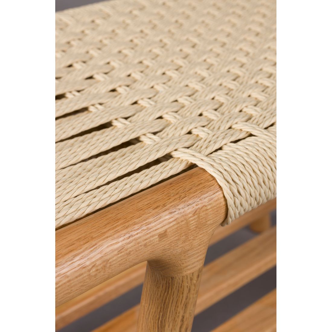 Dutchbone Bankje Kintaro Natuurlijk Eiken