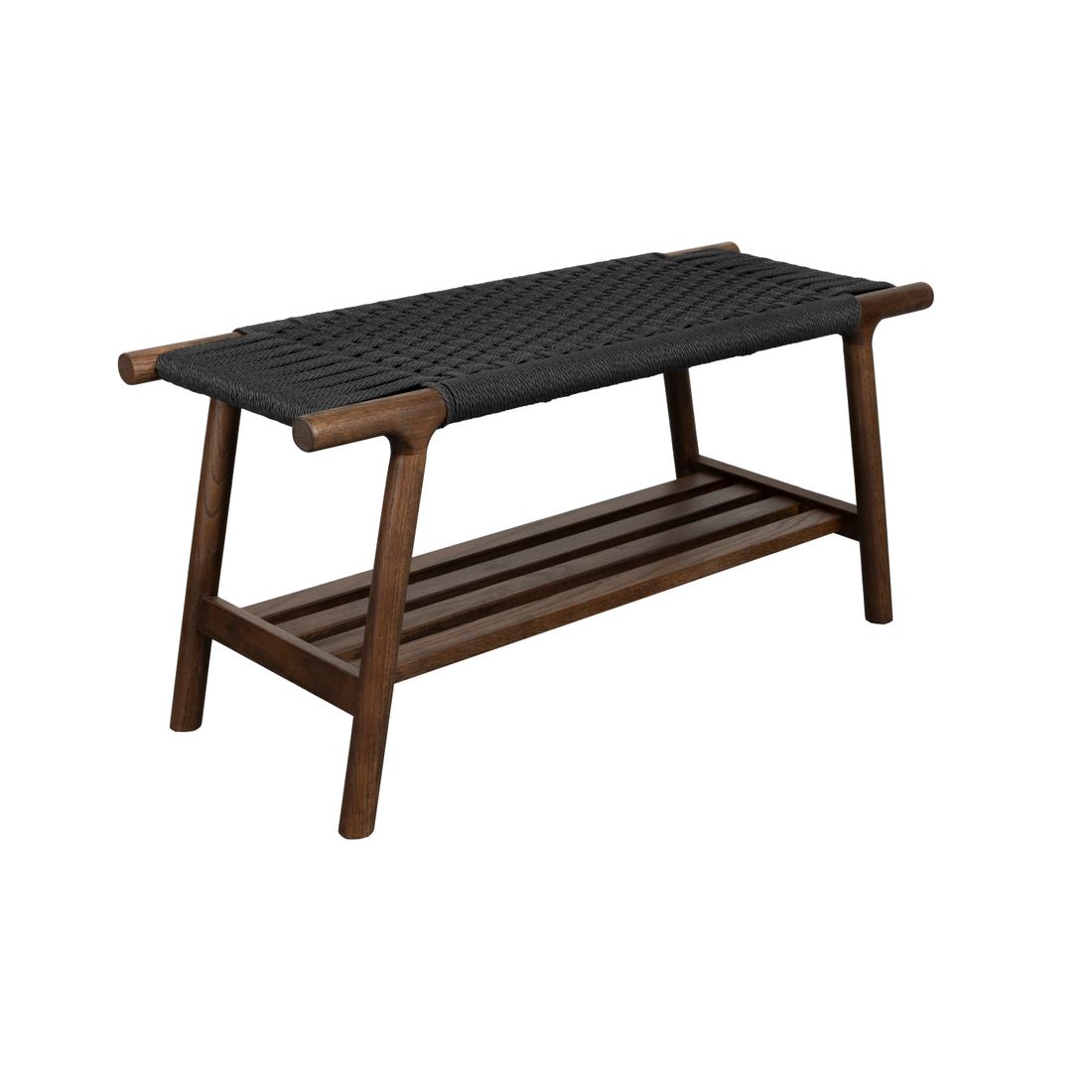 Dutchbone Bankje Kintaro Walnoot