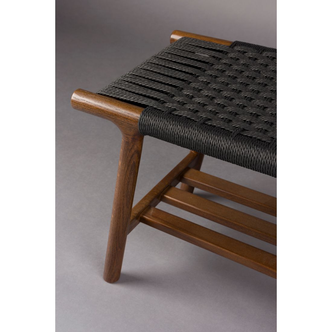 Dutchbone Bankje Kintaro Walnoot