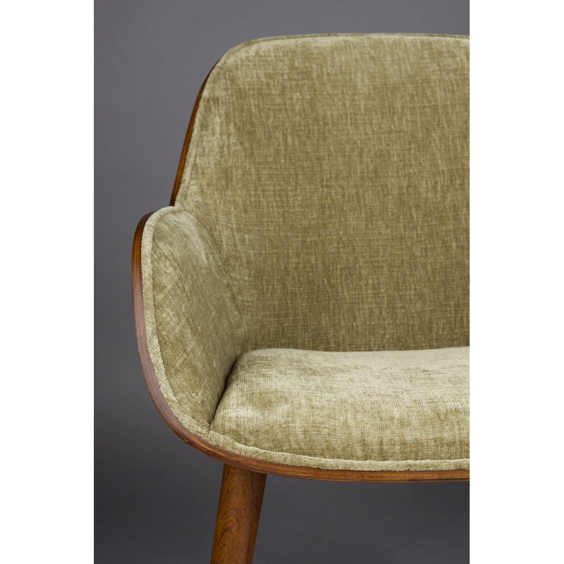 Dutchbone Eetkamerstoel Taylor Groen