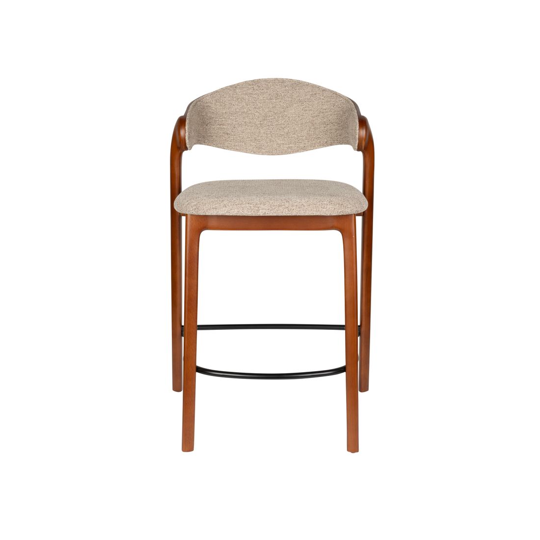 Dutchbone Barkruk Babington Walnoot