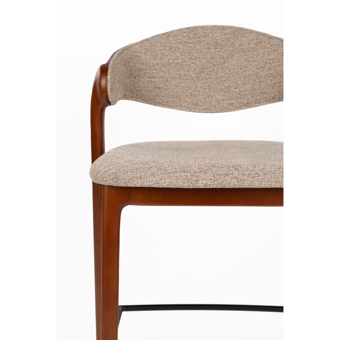 Dutchbone Barkruk Babington Walnoot