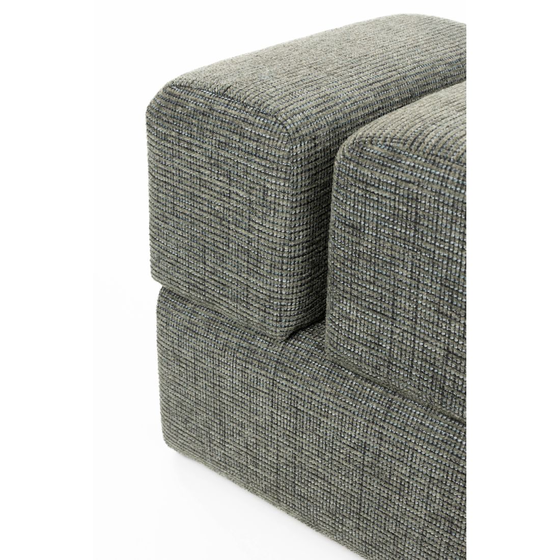 White Label Living Poef Staple Groen