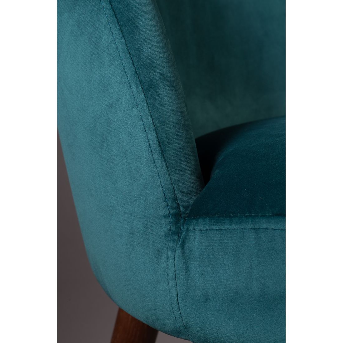 Dutchbone Eetkamerstoel Barbara Blauw