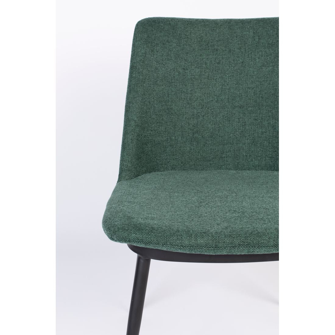 White Label Living Eetkamerstoel Lionel Donkergroen