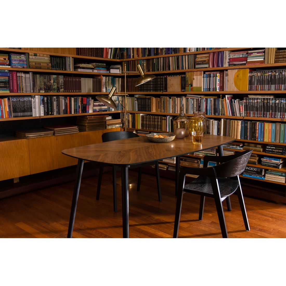 Dutchbone Eetkamerstoel Westlake Zwart