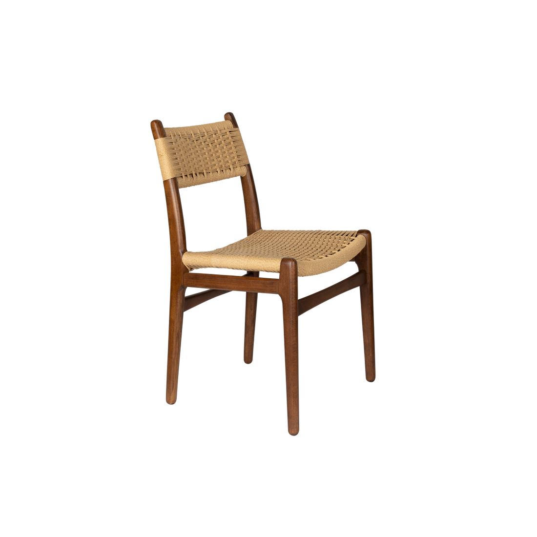 Dutchbone Eetkamerstoel Cecile Walnoot