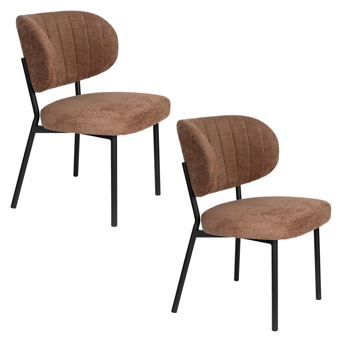 White Label Living Eetkamerstoel Sanne Terra