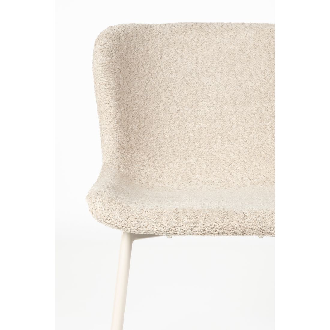 White Label Living Eetkamerstoel Marion Wit