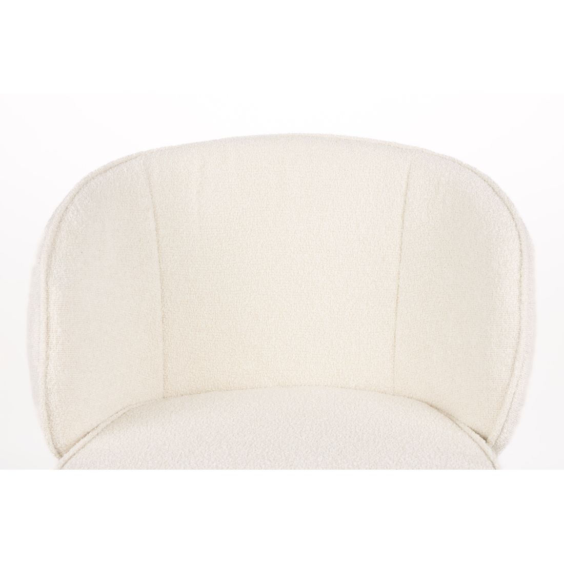 White Label Living Eetkamerstoel Joa Wit