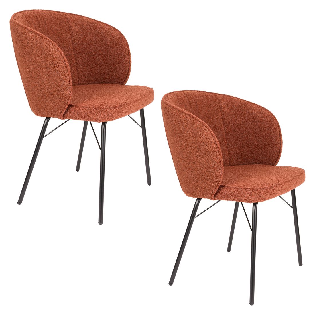 White Label Living Eetkamerstoel Joa Terra