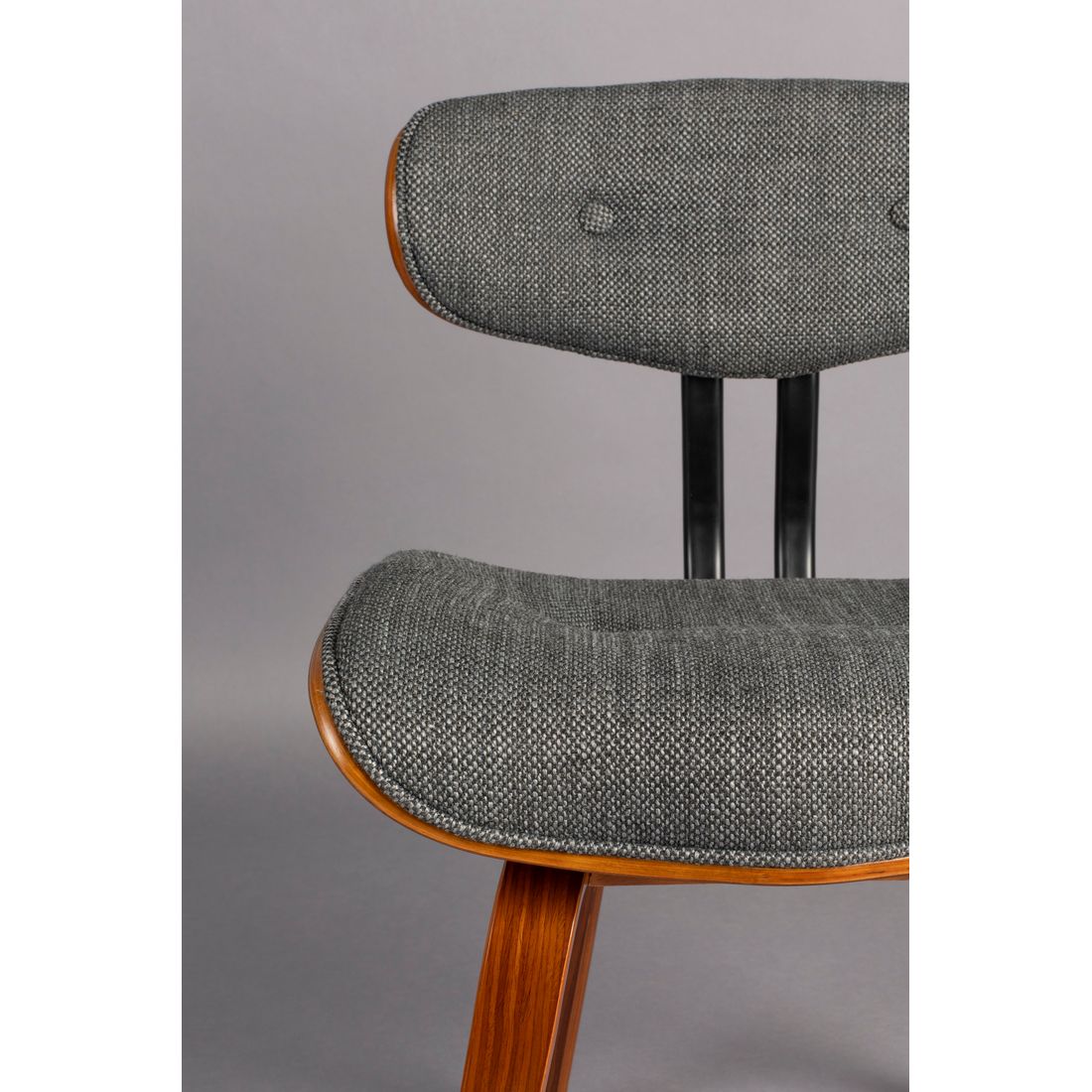 Dutchbone Eetkamerstoel Blackwood Grijs