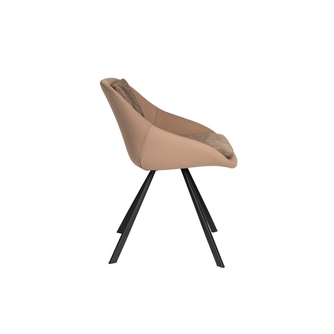 Dutchbone Eetkamerstoel Wakefield Beige