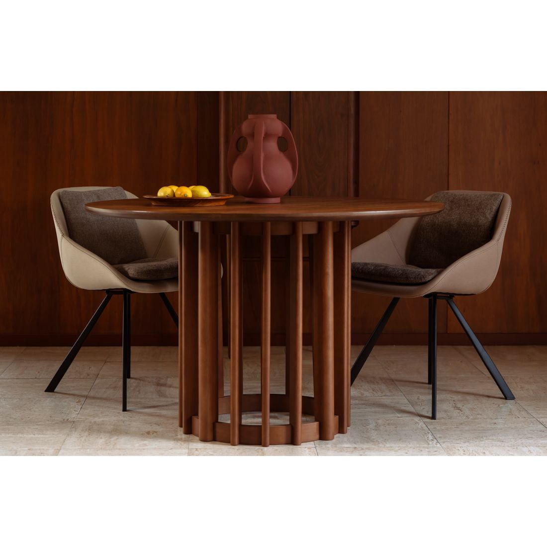 Dutchbone Eetkamerstoel Wakefield Beige