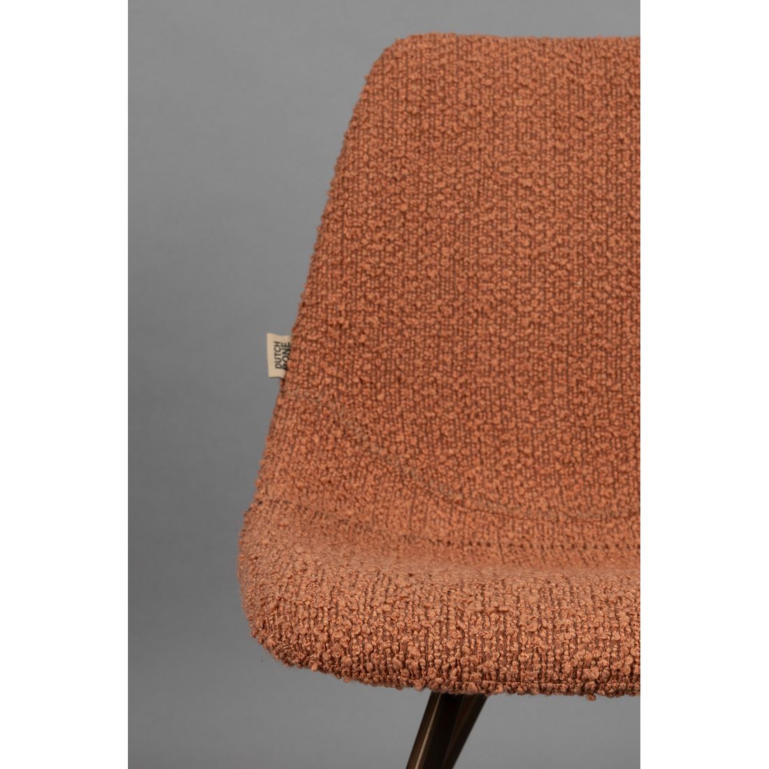 Dutchbone Eetkamerstoel Franky Bouclé Terra