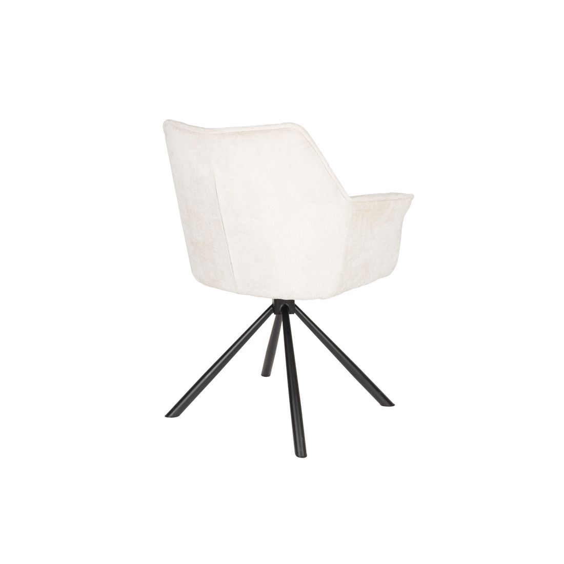 White Label Living Eetkamerstoel Kodak Wit