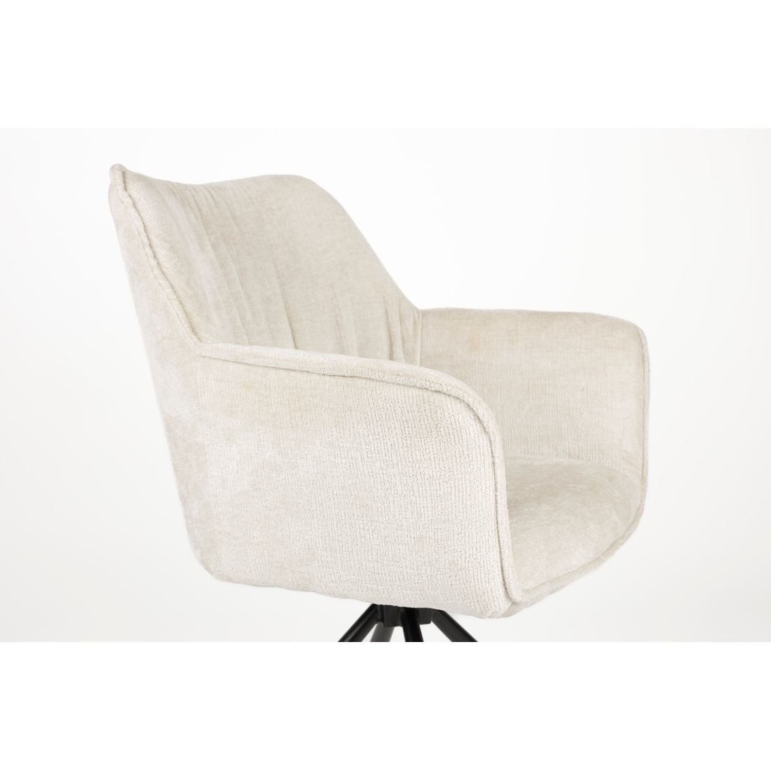 White Label Living Eetkamerstoel Kodak Wit