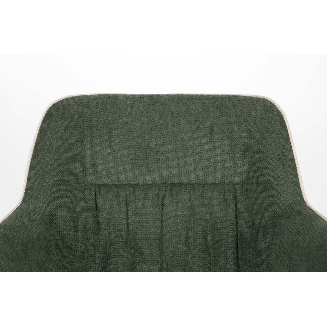 White Label Living Eetkamerstoel Daley Beige Groen