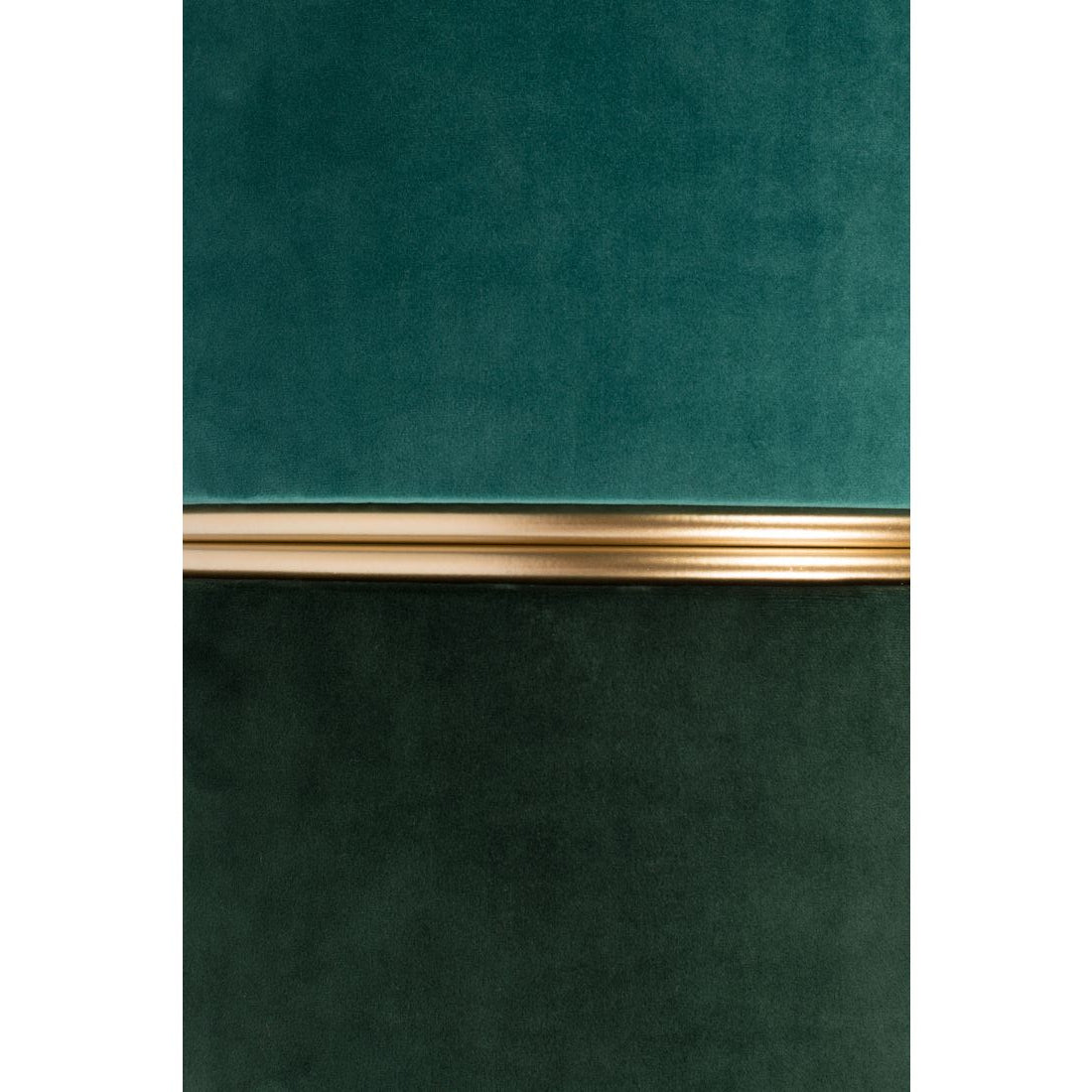 White Label Living Poef Bubbly Groen Blauw