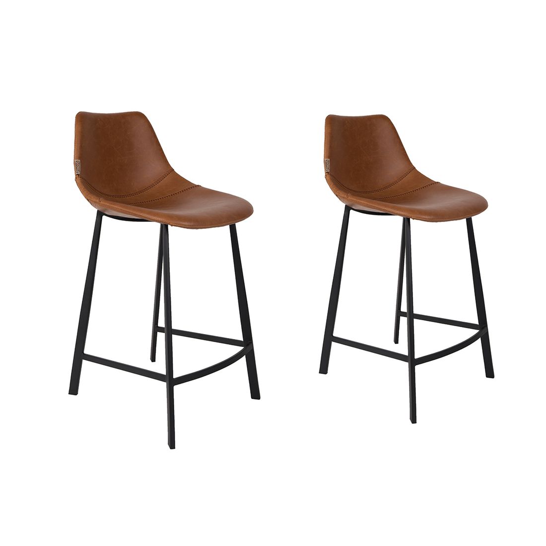 Dutchbone Barkruk Franky Bruin