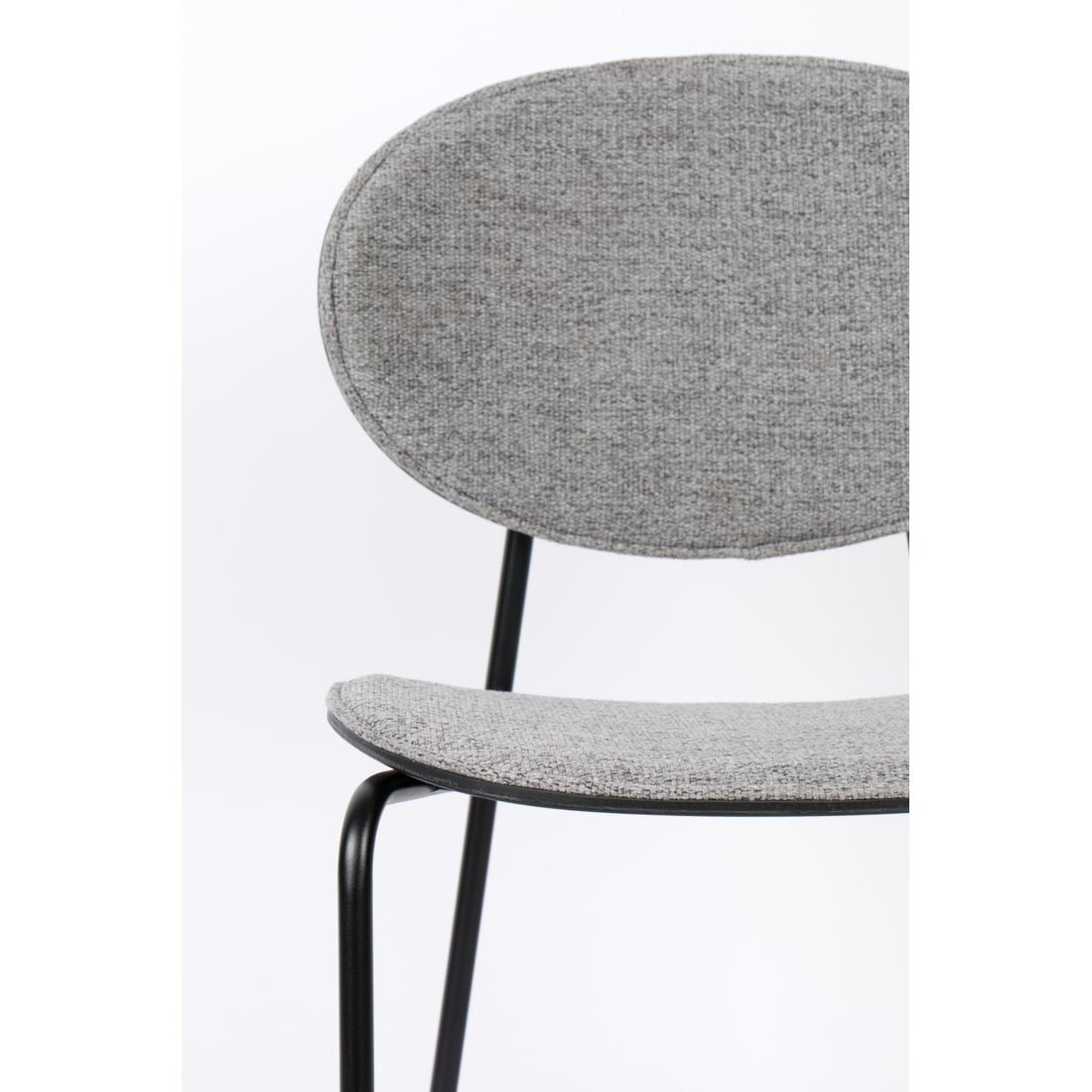 White Label Living Barkruk Donny Grijs