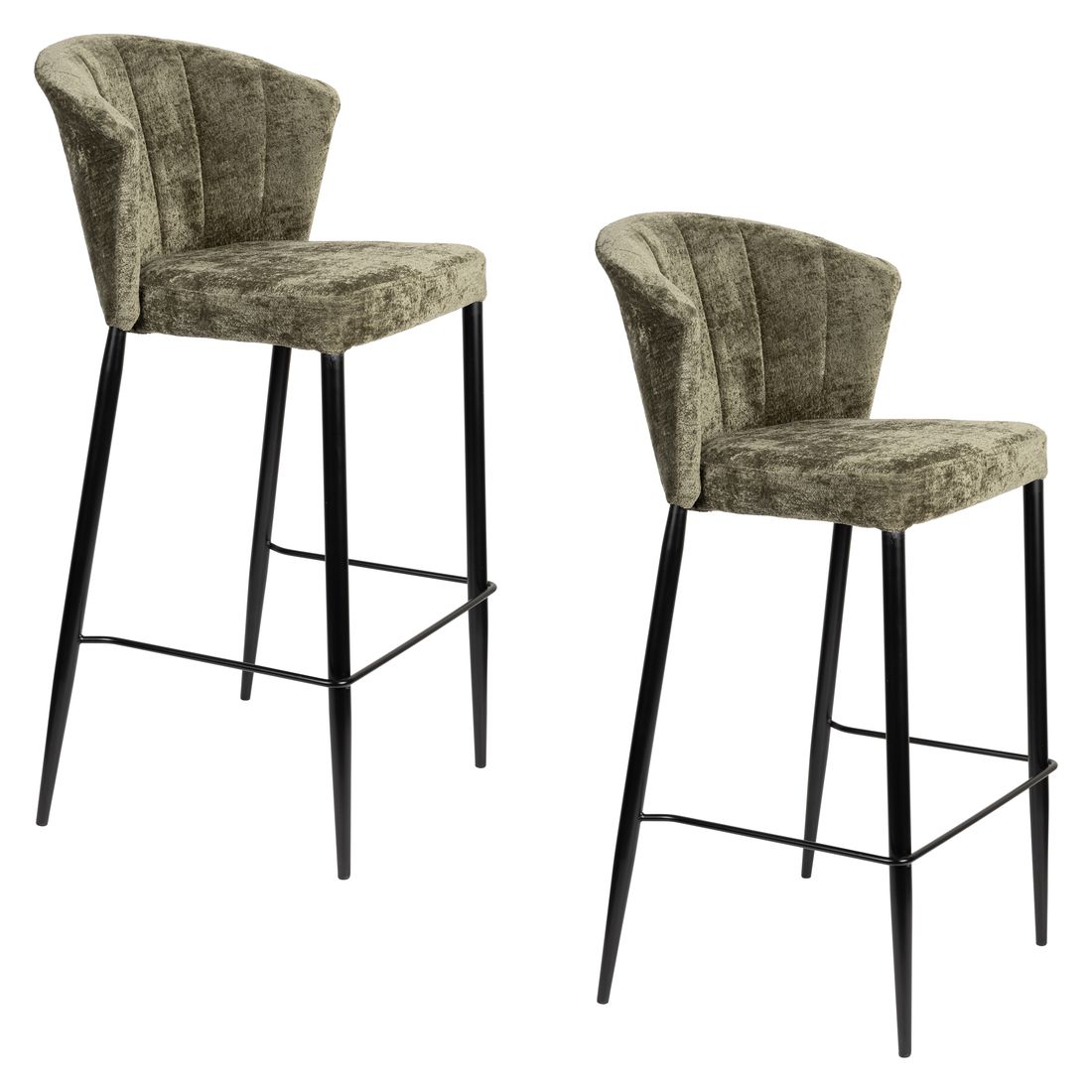 Dutchbone Barkruk Georgia Groen