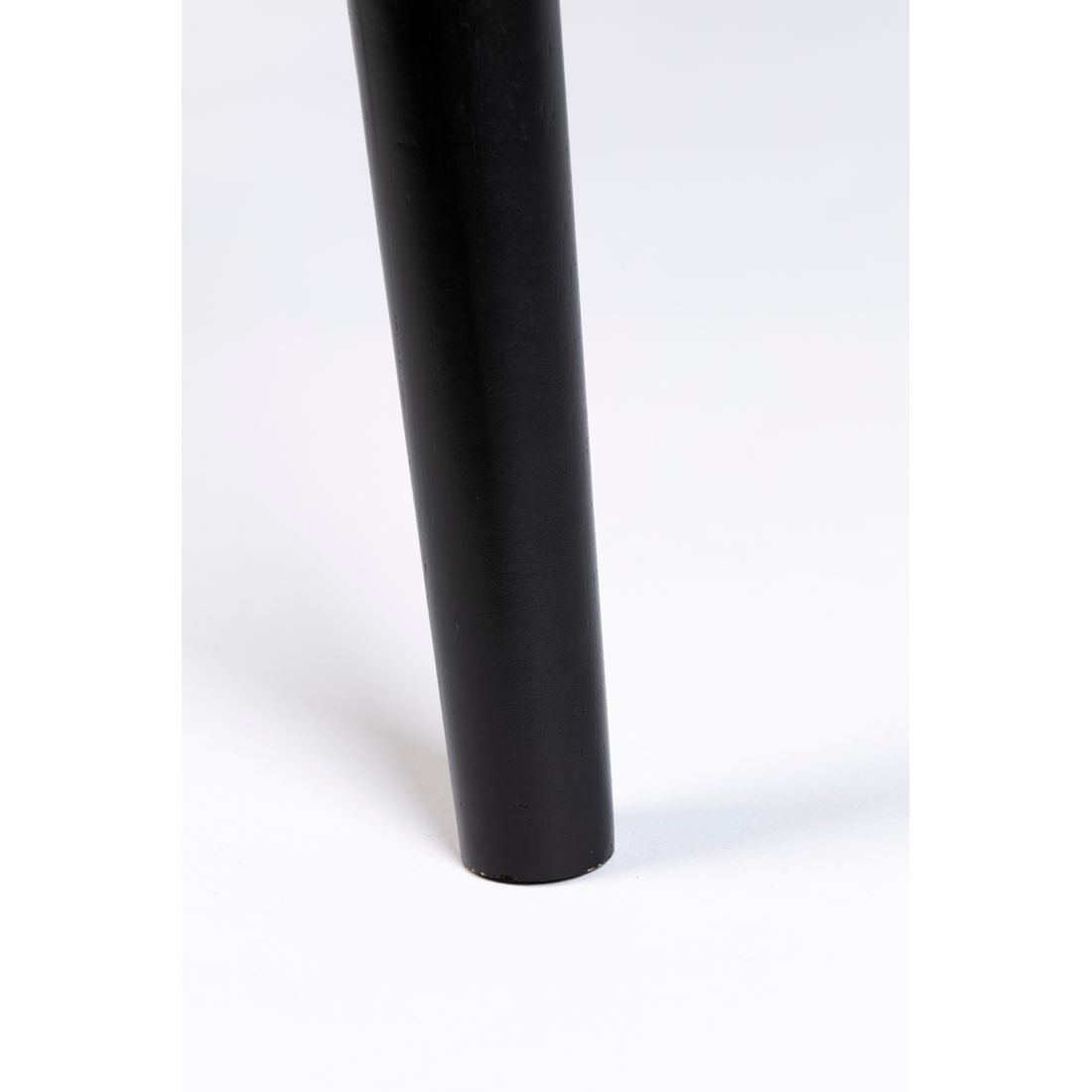 White Label Living Eettafel Fabio Rond 120cm Zwart