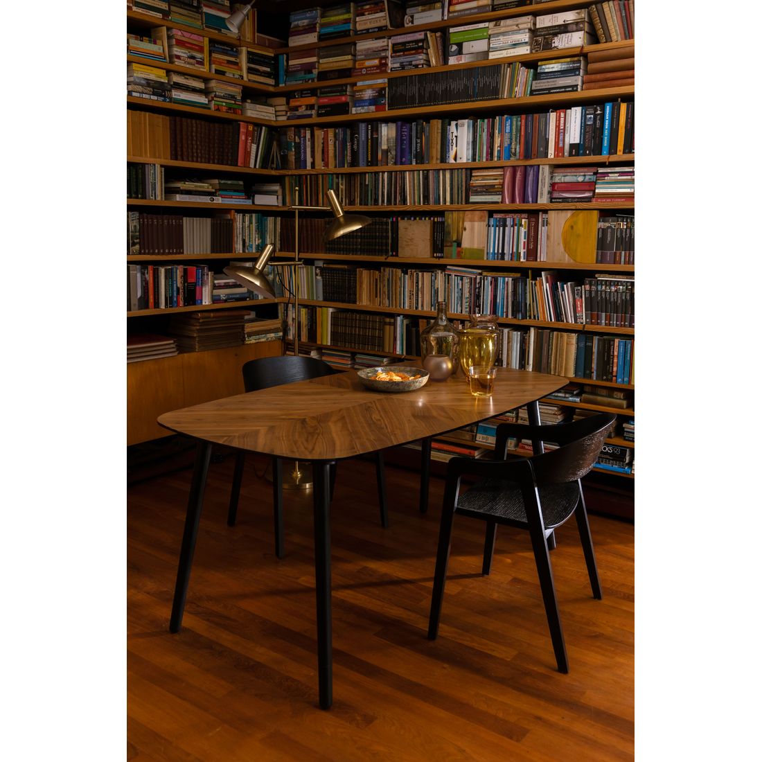 Dutchbone Eettafel Clover 165x90cm Walnoot