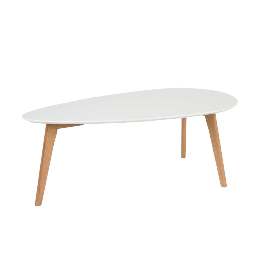 White Label Living Salontafel Drop Wit (Set van 2)