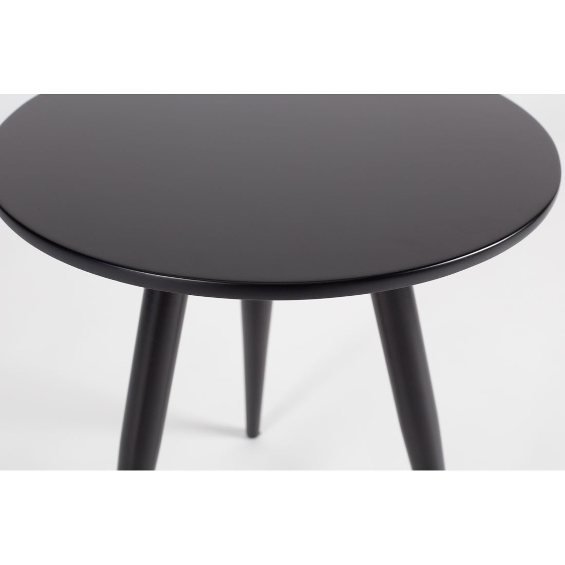 White Label Living Bijzettafel Daven Zwart (Set van 2)