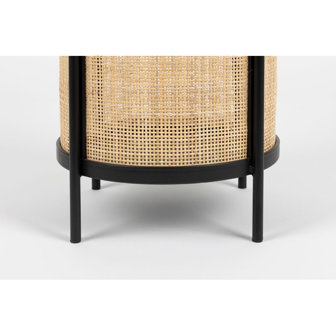 White Label Living Bijzettafel Makoto Zwart