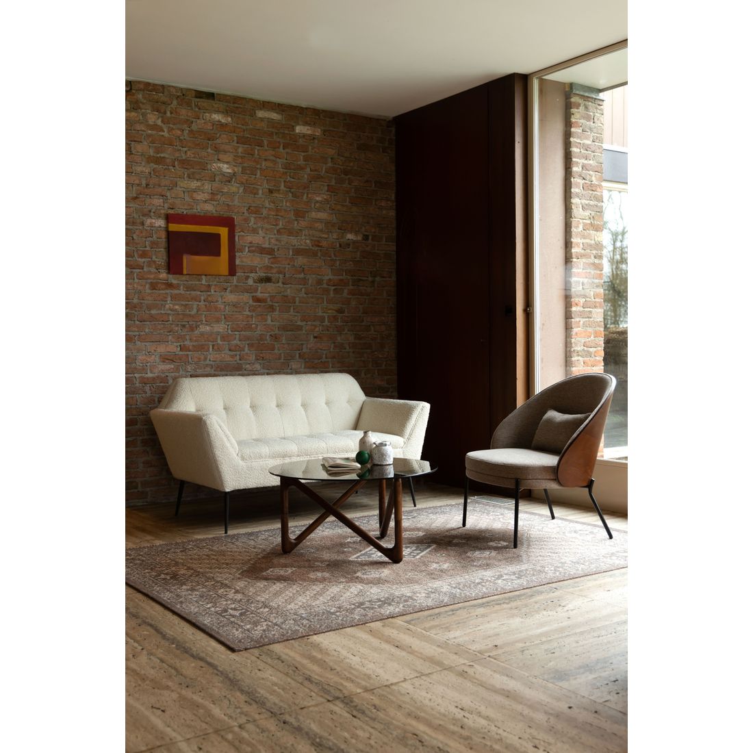 Dutchbone Salontafel Naia Walnoot